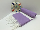 Turkish Peshtemal Towels Package Deal Diamond Style - Turkish Peshtemal Towels