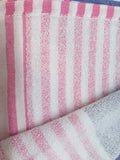 Turkish Peshtemal Towel Double Sided Striped Marine Terry Towel Style 40 pcs - 5