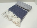 Turkish Peshtemal Towel Jacquard Diamond 40 pcs - Turkish Peshtemal Towels