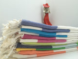 Turkish Pestemal Towel Sultan Style Bold Wholesale 40 pcs - Turkish Peshtemal Towels